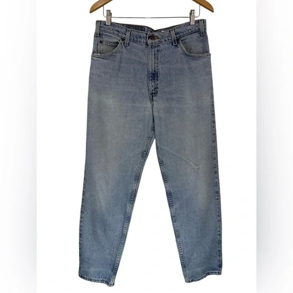 Vintage Levi’s 550 Jeans Men’s 34x30 Relaxed Fit Tapered Leg Blue Denim